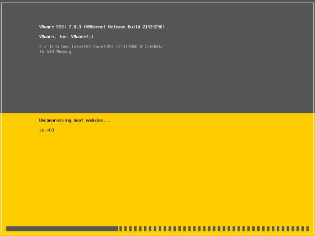 How-to: Install and Configure VMware ESXi 7.0 | Best Practices | 18 Starting Service